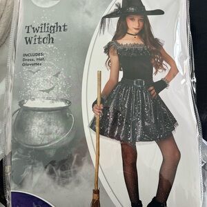 Twilight Witch Kids Costume - Black